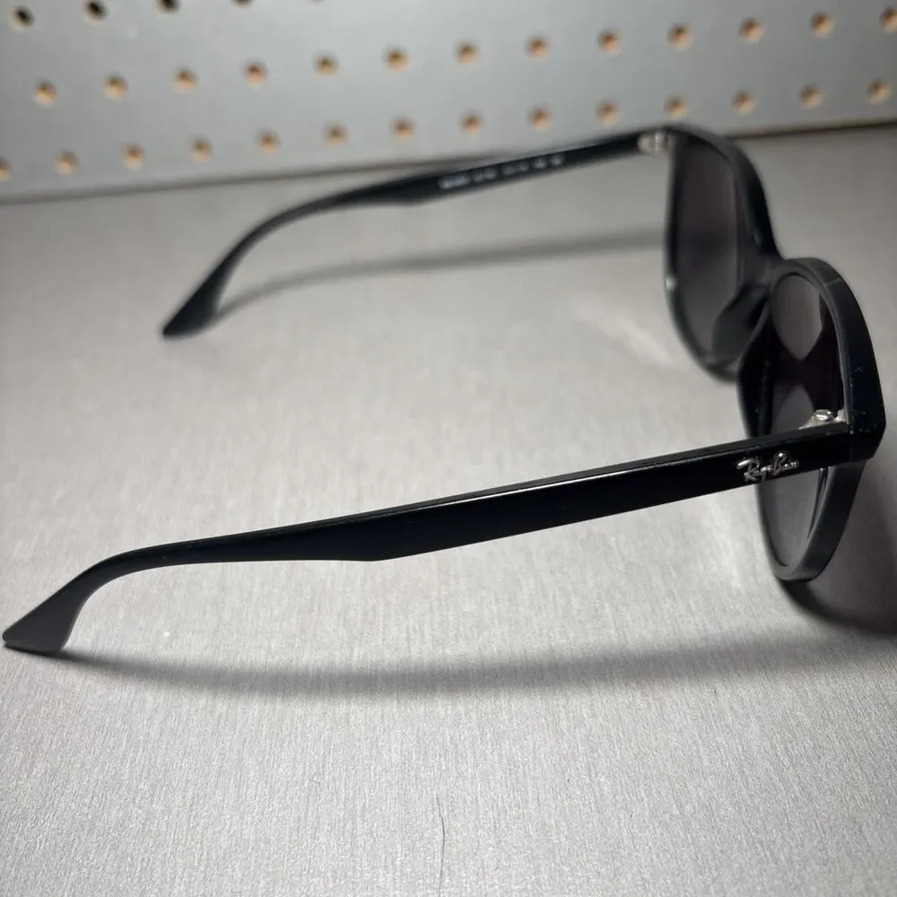 Ray-Ban Sunglasses RB4378 601/8G Rectangular Black Plastic 54-16 145 FRAMES ONLY